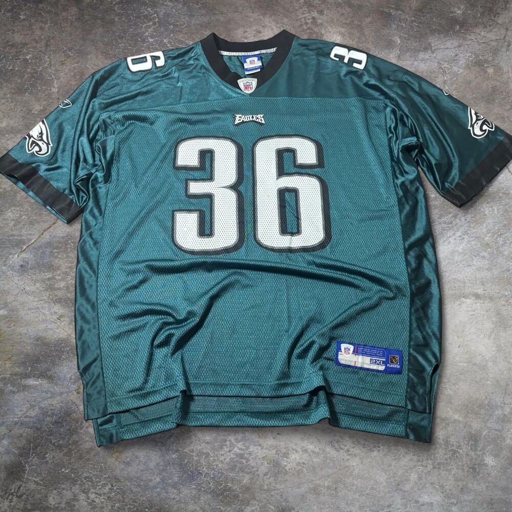 Reebok Philadelphia Eagles Brian Westbrook Jersey Men’s XXL Green NFL Vintage